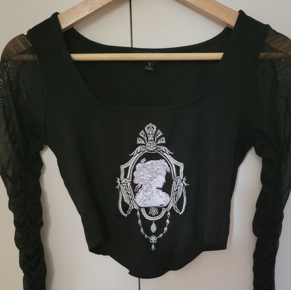 Dolls Kill Tops - Next Dimension Corset Top